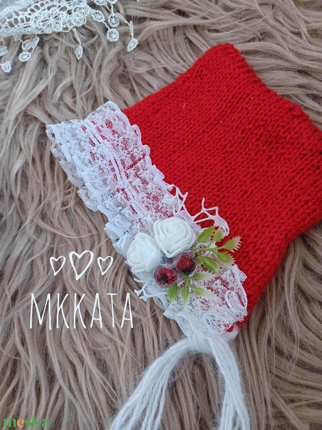 Kötött baba sapka újszülött fotózásra - ruha & divat - babaruha & gyerekruha - babasapka - Meska.hu Kötött baba sapka újszülött fotózásra - ruha & divat - babaruha & gyerekruha - babasapka - Meska.hu