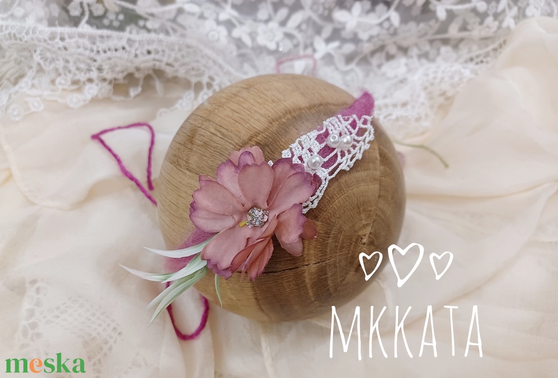 Újszülött / baba fejpánt több méretben  - ruha & divat - babaruha & gyerekruha - babafotózási ruha és kellék - Meska.hu