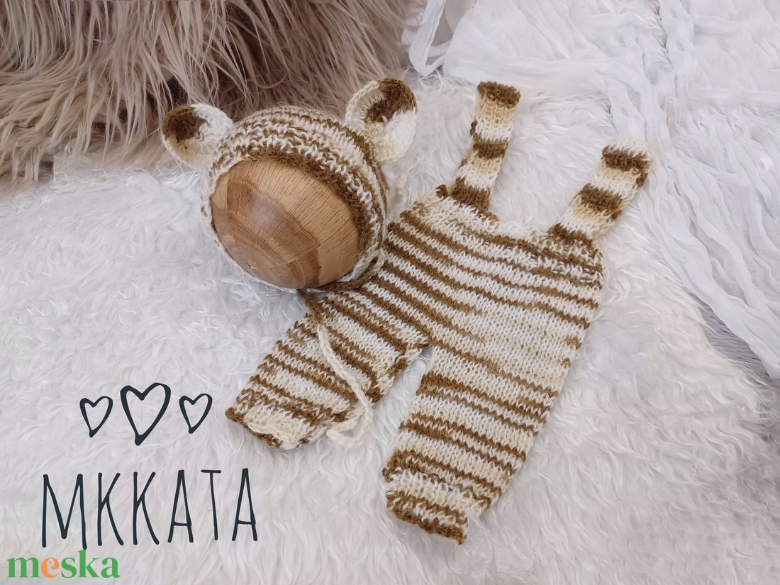 Kötött baba sapka és nadrág szett újszülött fotózáshoz - ruha & divat - babaruha & gyerekruha - babafotózási ruha és kellék - Meska.hu Kötött baba sapka és nadrág szett újszülött fotózáshoz - ruha & divat - babaruha & gyerekruha - babafotózási ruha és kellék - Meska.hu