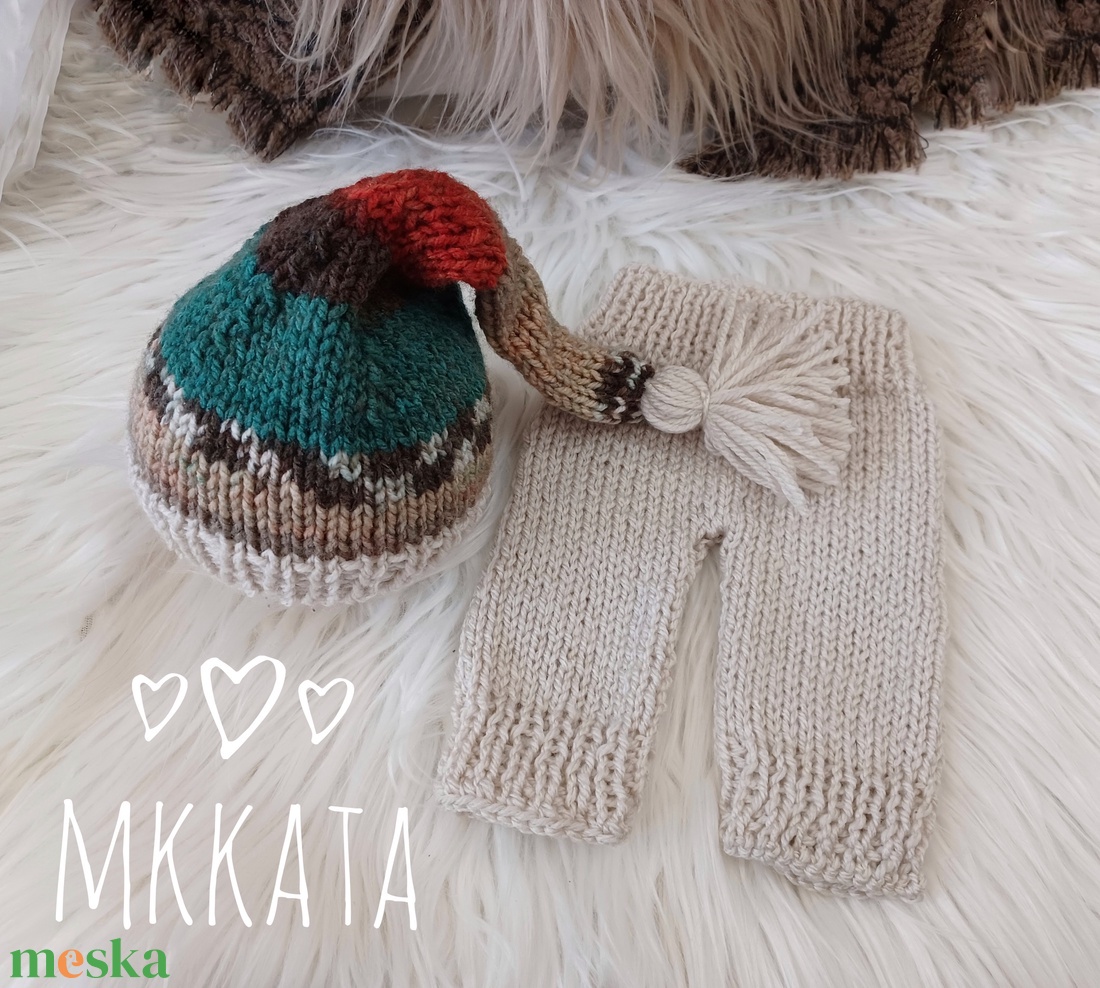 Kötött baba sapka és nadrág szett újszülött fotózásra - ruha & divat - babaruha & gyerekruha - babafotózási ruha és kellék - Meska.hu Kötött baba sapka és nadrág szett újszülött fotózásra - ruha & divat - babaruha & gyerekruha - babafotózási ruha és kellék - Meska.hu