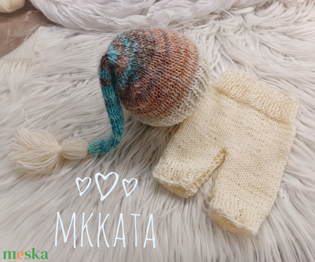 Kötött baba sapka és nadrág szett újszülött fotózásra - ruha & divat - babaruha & gyerekruha - babafotózási ruha és kellék - Meska.hu Kötött baba sapka és nadrág szett újszülött fotózásra - ruha & divat - babaruha & gyerekruha - babafotózási ruha és kellék - Meska.hu