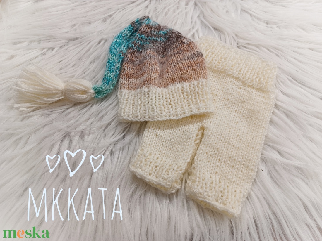 Kötött baba sapka és nadrág szett újszülött fotózásra - ruha & divat - babaruha & gyerekruha - babafotózási ruha és kellék - Meska.hu Kötött baba sapka és nadrág szett újszülött fotózásra - ruha & divat - babaruha & gyerekruha - babafotózási ruha és kellék - Meska.hu