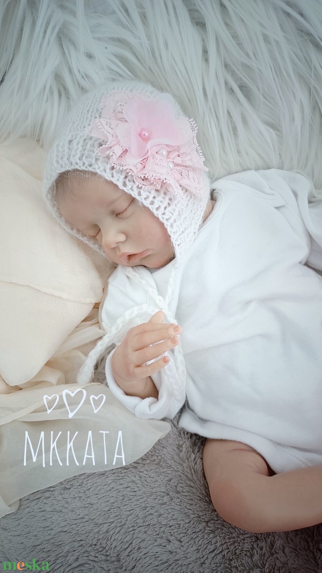 Kötött baba sapka újszülött fotózásra - ruha & divat - babaruha & gyerekruha - babafotózási ruha és kellék - Meska.hu Kötött baba sapka újszülött fotózásra - ruha & divat - babaruha & gyerekruha - babafotózási ruha és kellék - Meska.hu
