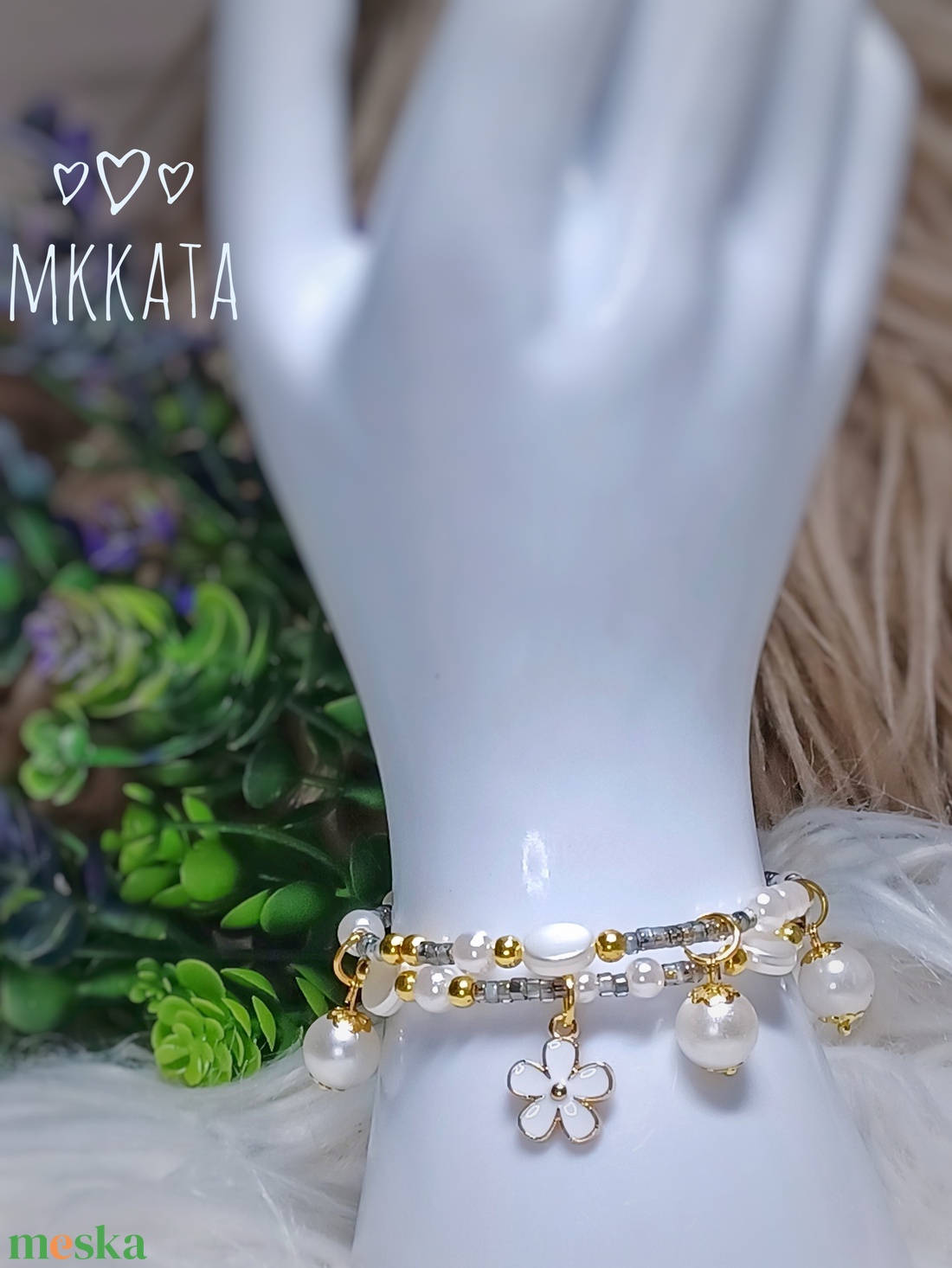 Egyedi Gyöngy ékszer - karkötő - ékszer - karkötő - memóriadrótos karkötő - Meska.hu Egyedi Gyöngy ékszer - karkötő - ékszer - karkötő - memóriadrótos karkötő - Meska.hu