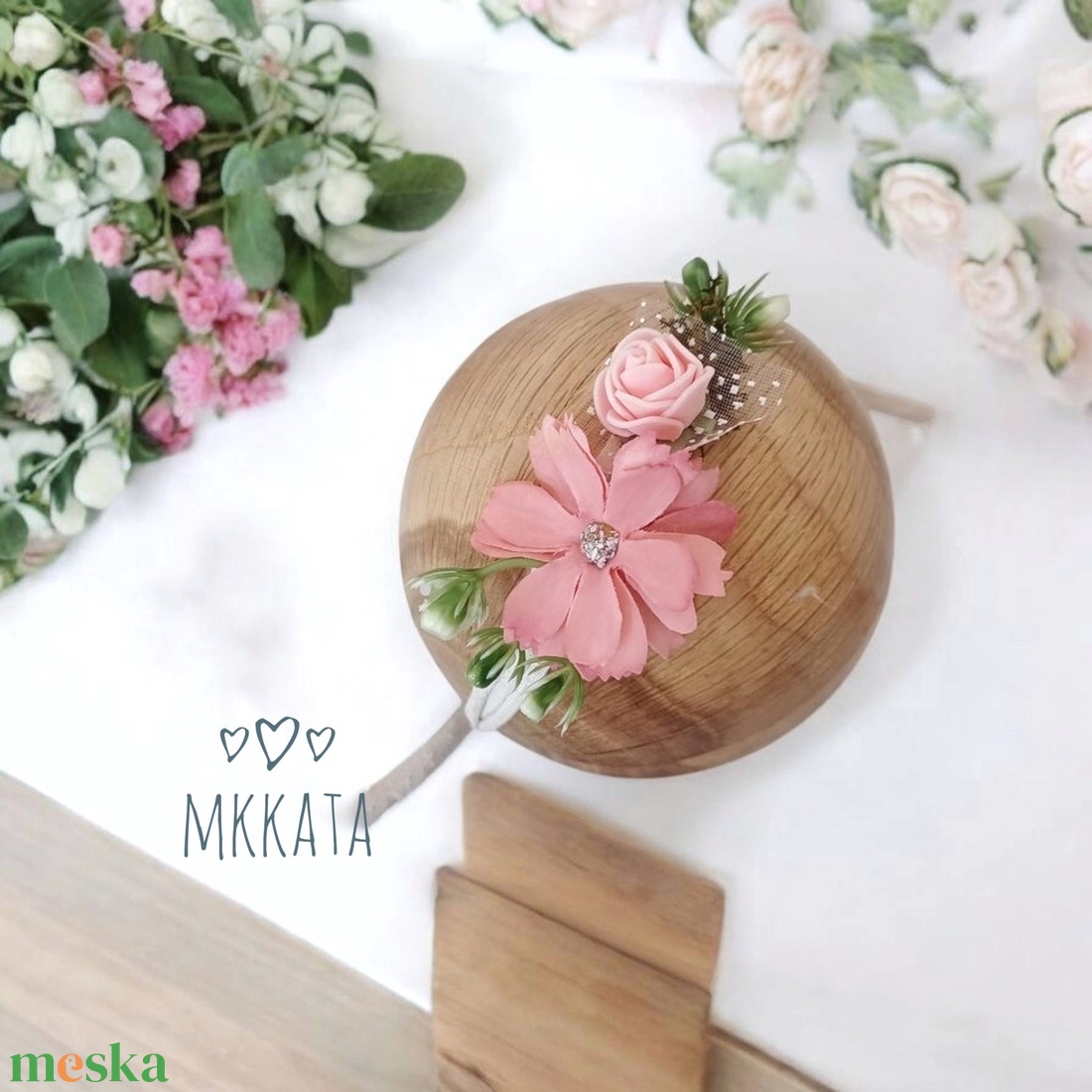 Újszülött / baba fejpánt  - ruha & divat - babaruha & gyerekruha - Meska.hu