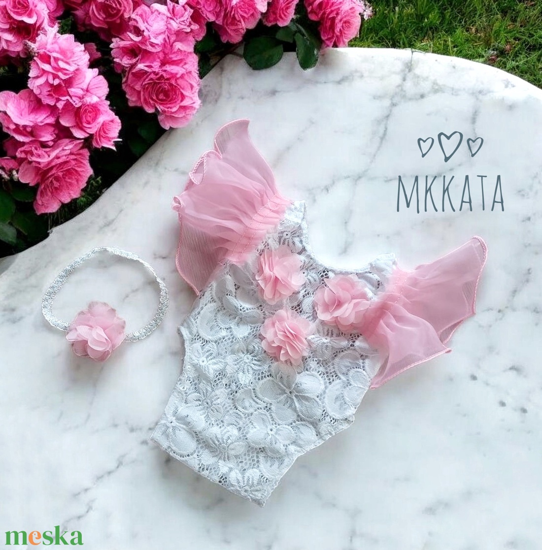 Csipke body és fejpánt szett Újszülött fotózáshoz - ruha & divat - babaruha & gyerekruha - babafotózási ruha és kellék - Meska.hu Csipke body és fejpánt szett Újszülött fotózáshoz - ruha & divat - babaruha & gyerekruha - babafotózási ruha és kellék - Meska.hu