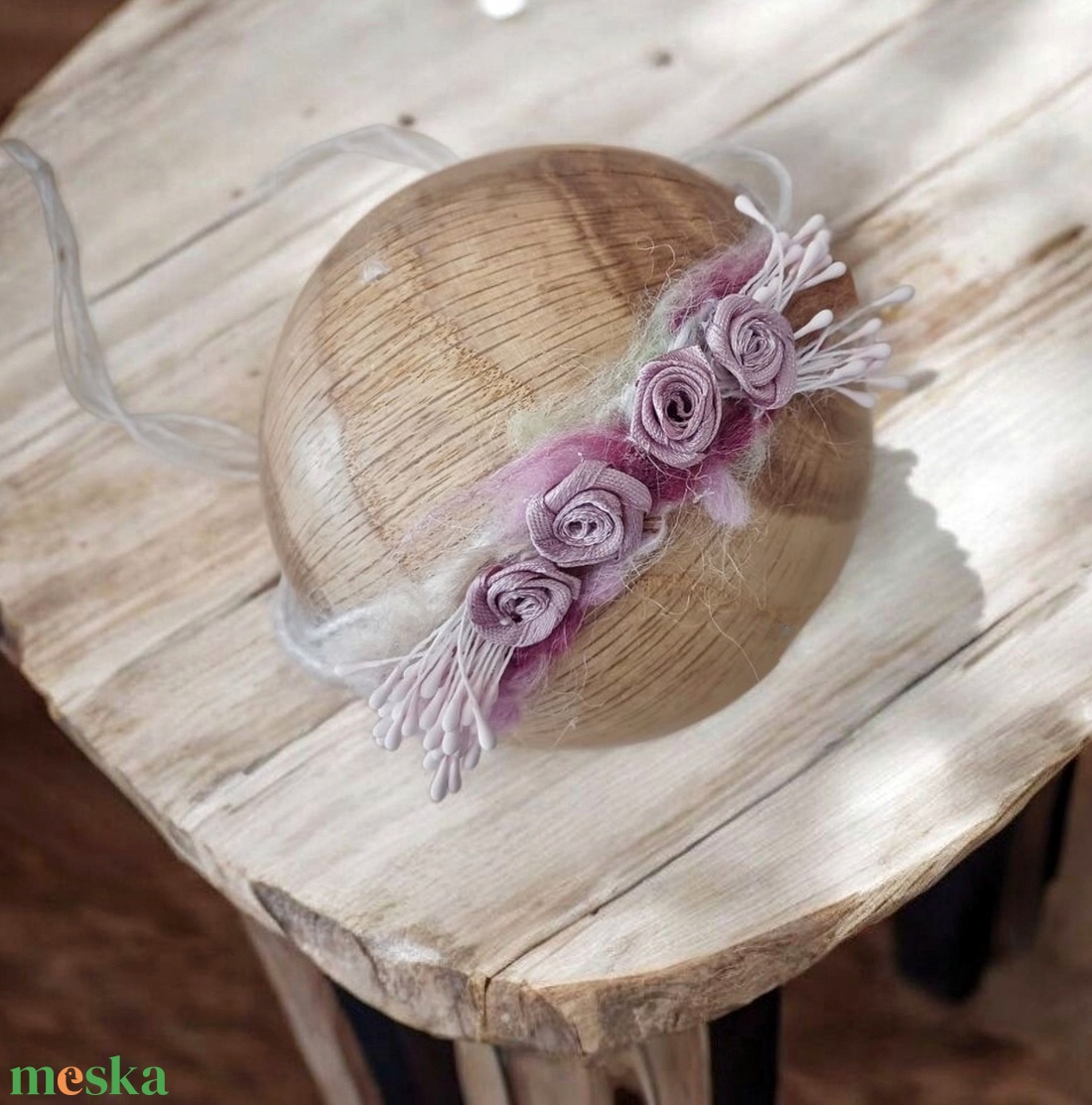 Újszülött / baba fejpánt több méretben  - ruha & divat - babaruha & gyerekruha - Meska.hu