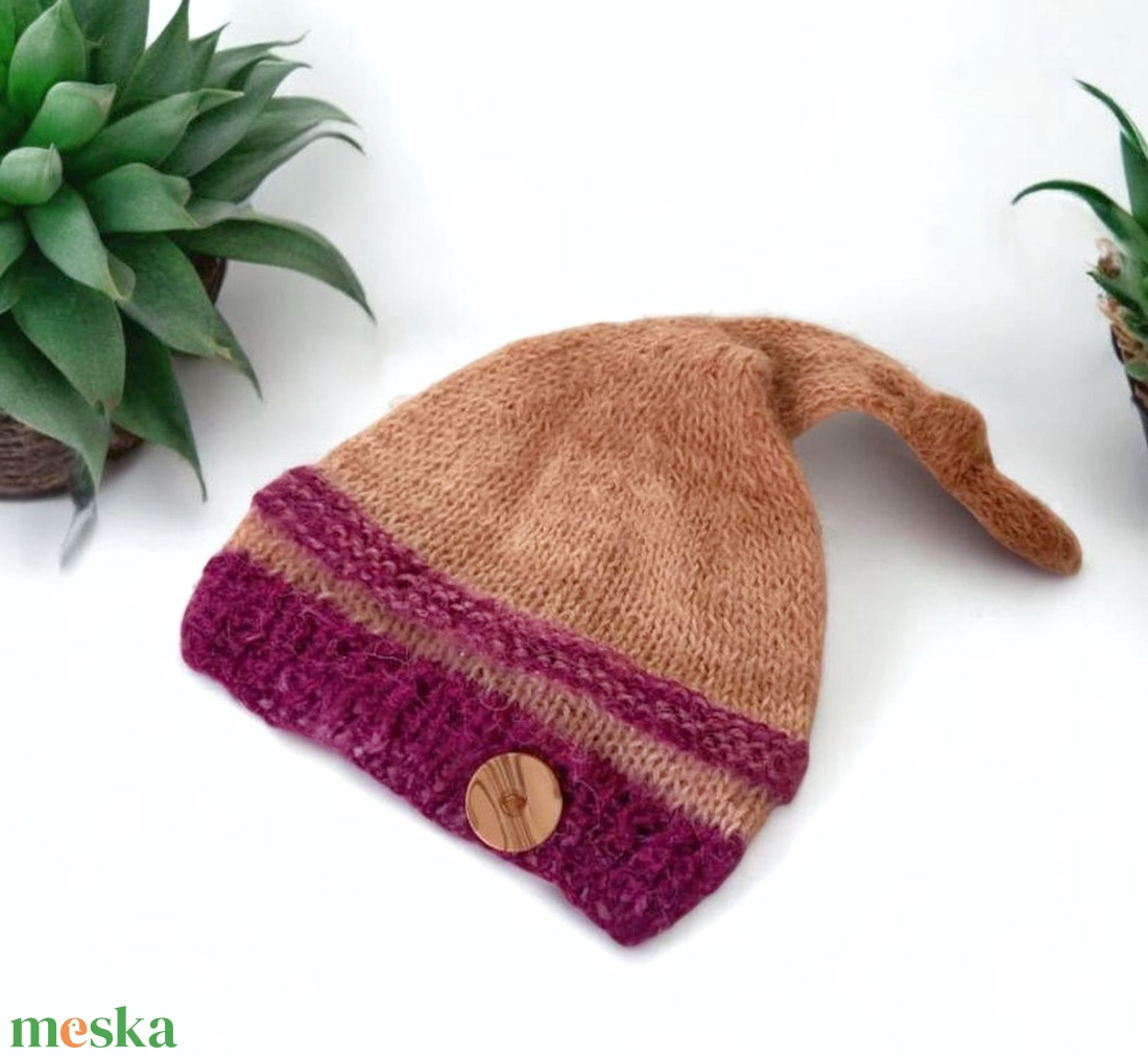 Kötött baba sapka újszülött fotózásra  - ruha & divat - babaruha & gyerekruha - babasapka - Meska.hu Kötött baba sapka újszülött fotózásra  - ruha & divat - babaruha & gyerekruha - babasapka - Meska.hu