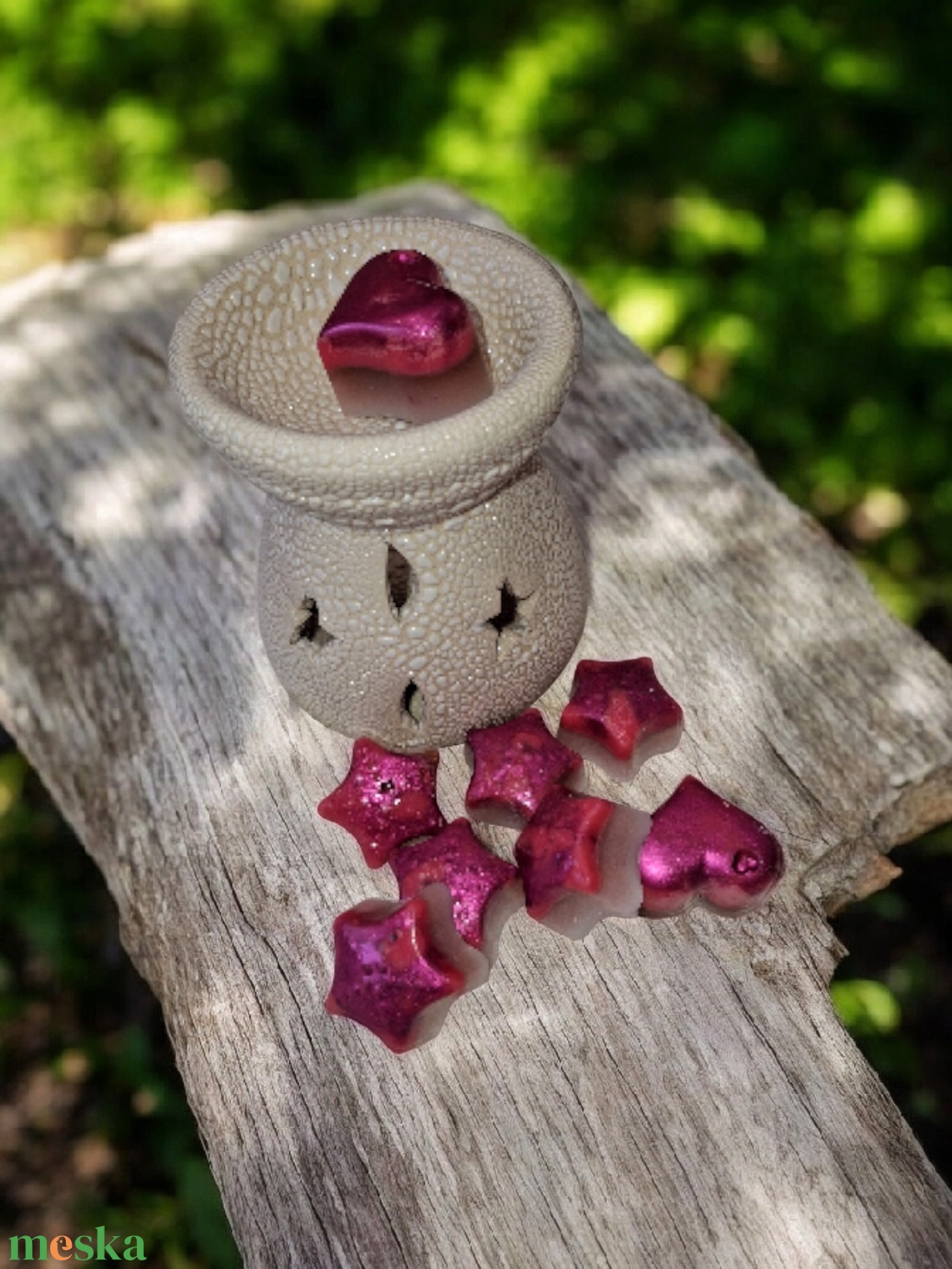 Illatviasz Csoki- Meggycsók - otthon & életmód - gyertya, illat, aroma - illatviasz - Meska.hu