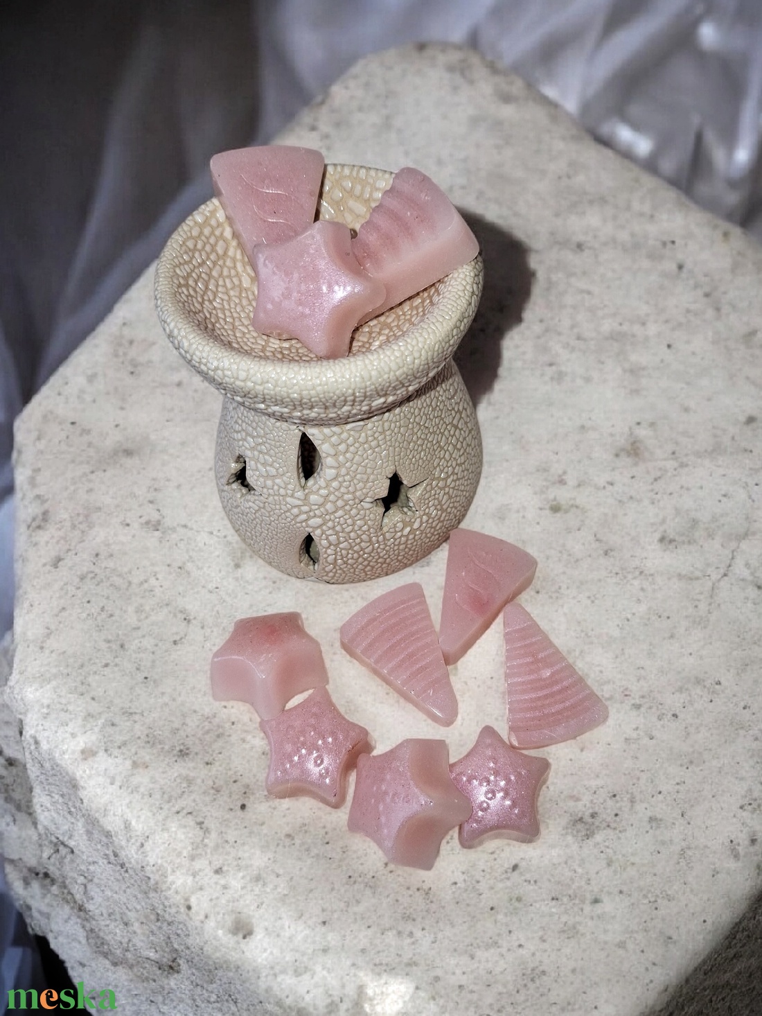 Illatviasz Gyömbér virág  - otthon & életmód - gyertya, illat, aroma - illatviasz - Meska.hu