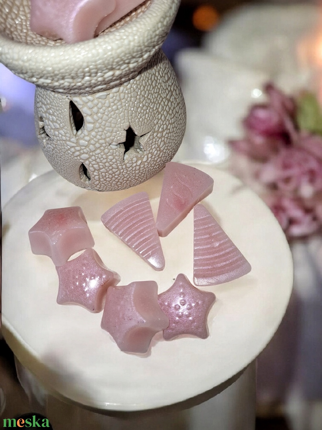 Illatviasz Gyömbér virág  - otthon & életmód - gyertya, illat, aroma - illatviasz - Meska.hu