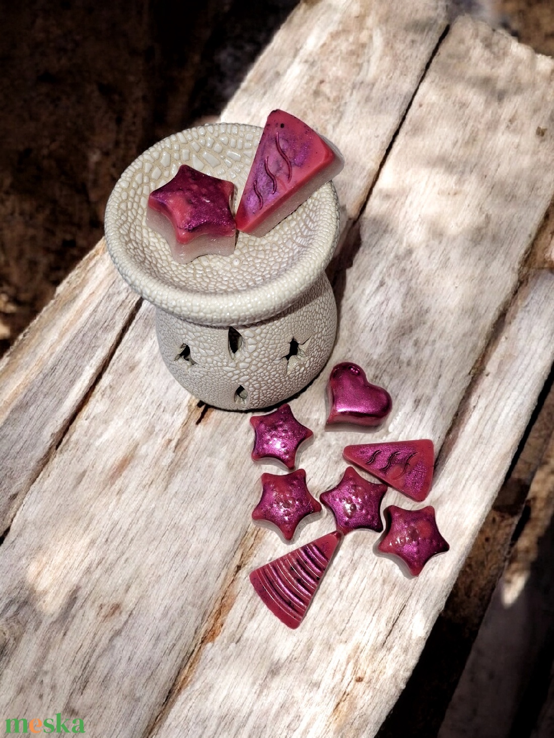 Illatviasz Csoki- Meggycsók - otthon & életmód - gyertya, illat, aroma - illatviasz - Meska.hu