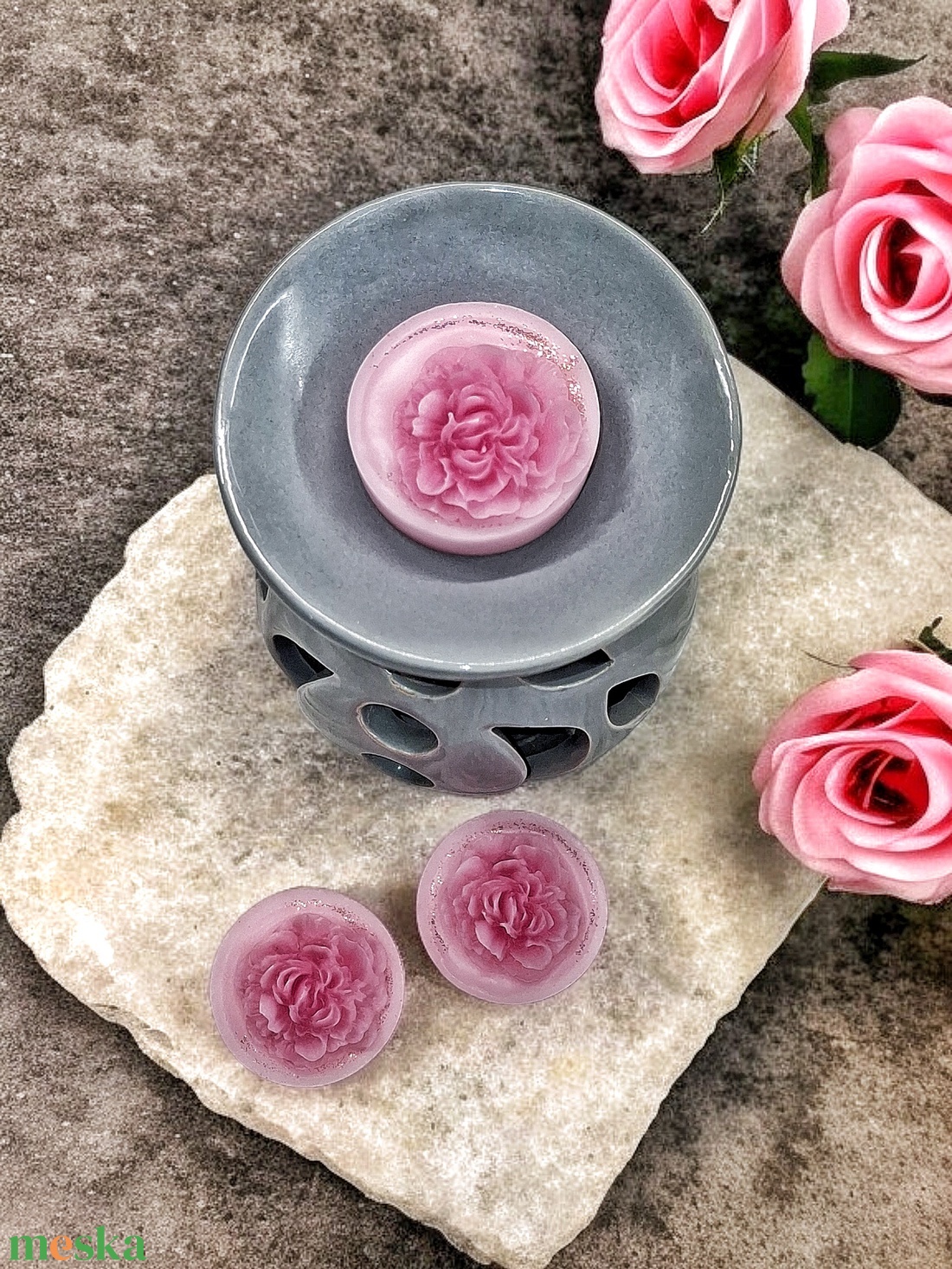 Illatviasz White Blossom illat - otthon & életmód - gyertya, illat, aroma - illatviasz - Meska.hu