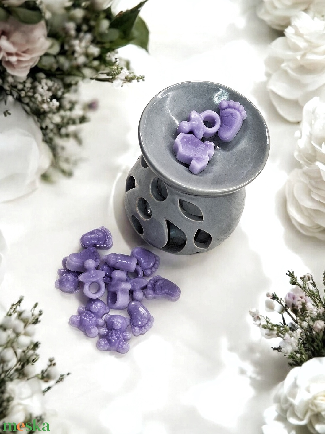 Illatviasz White Blossom illat - otthon & életmód - gyertya, illat, aroma - illatviasz - Meska.hu