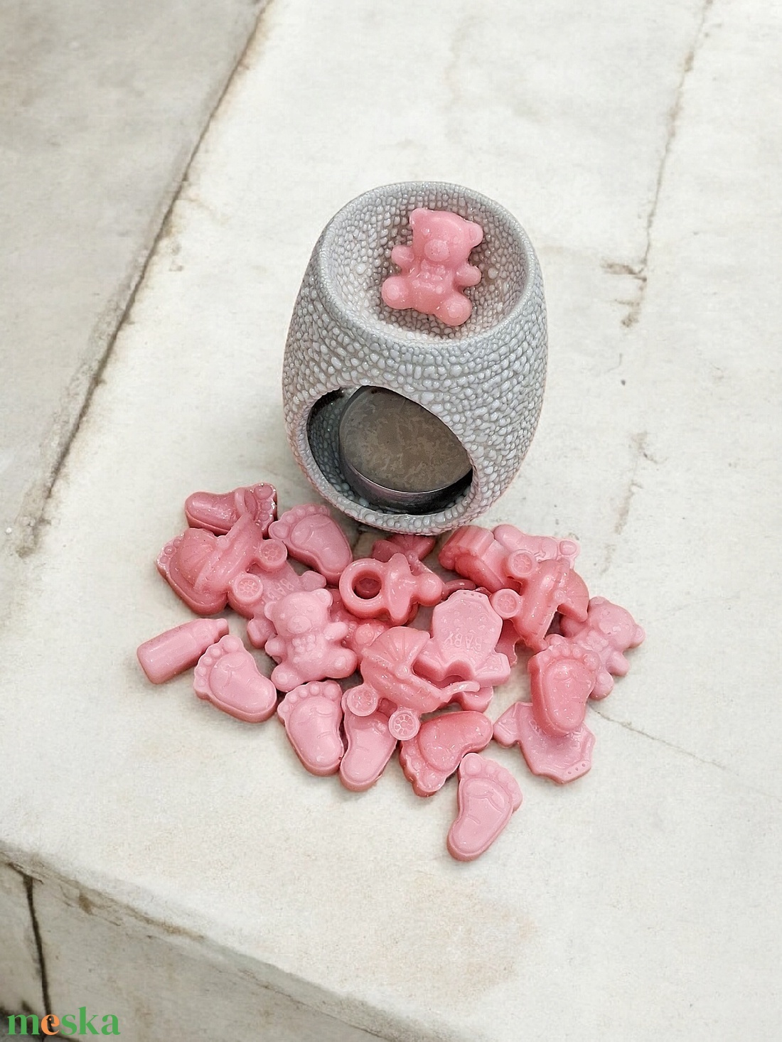 Illatviasz Vanília illat - otthon & életmód - gyertya, illat, aroma - illatviasz - Meska.hu