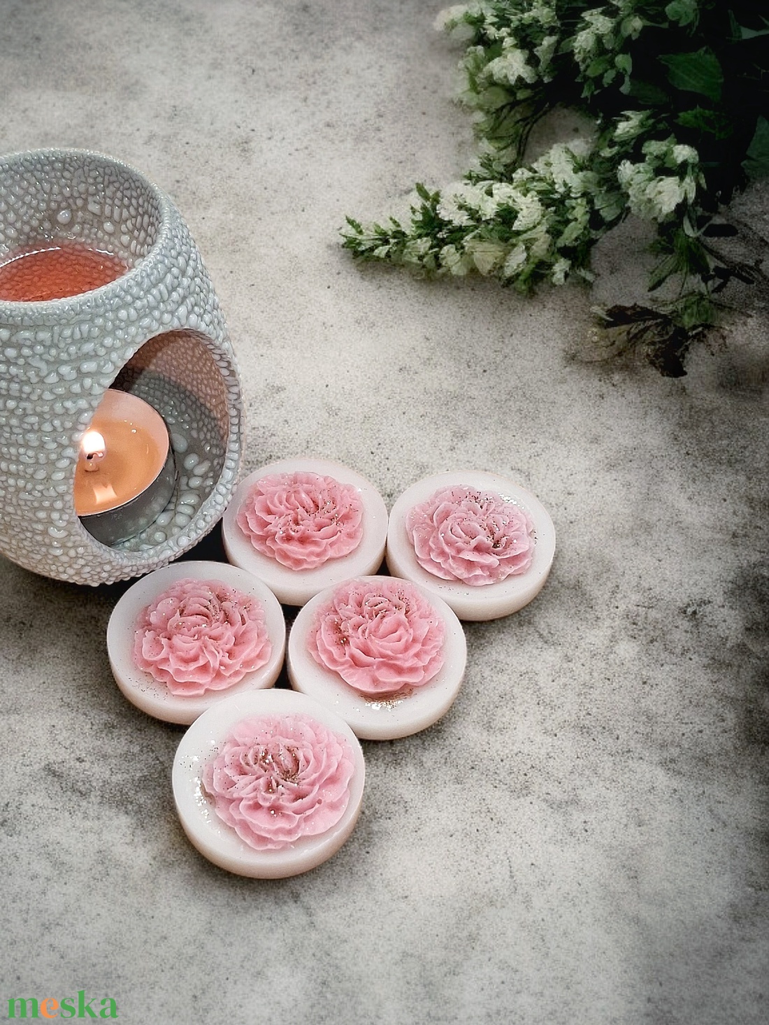 Illatviasz Citromfű illat - otthon & életmód - gyertya, illat, aroma - illatviasz - Meska.hu