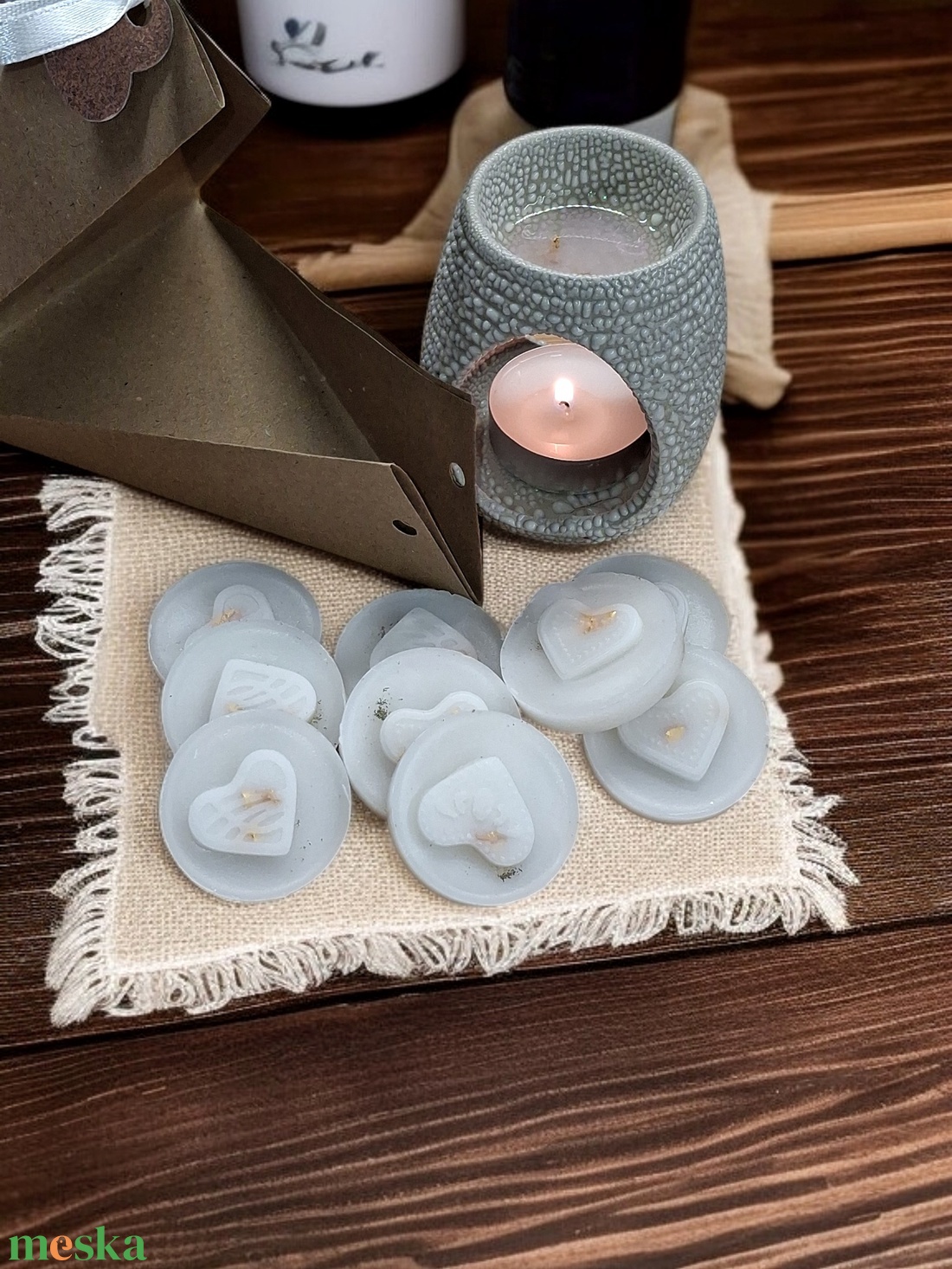 Illatviasz Kókuszos citrom illat - otthon & életmód - gyertya, illat, aroma - illatviasz - Meska.hu