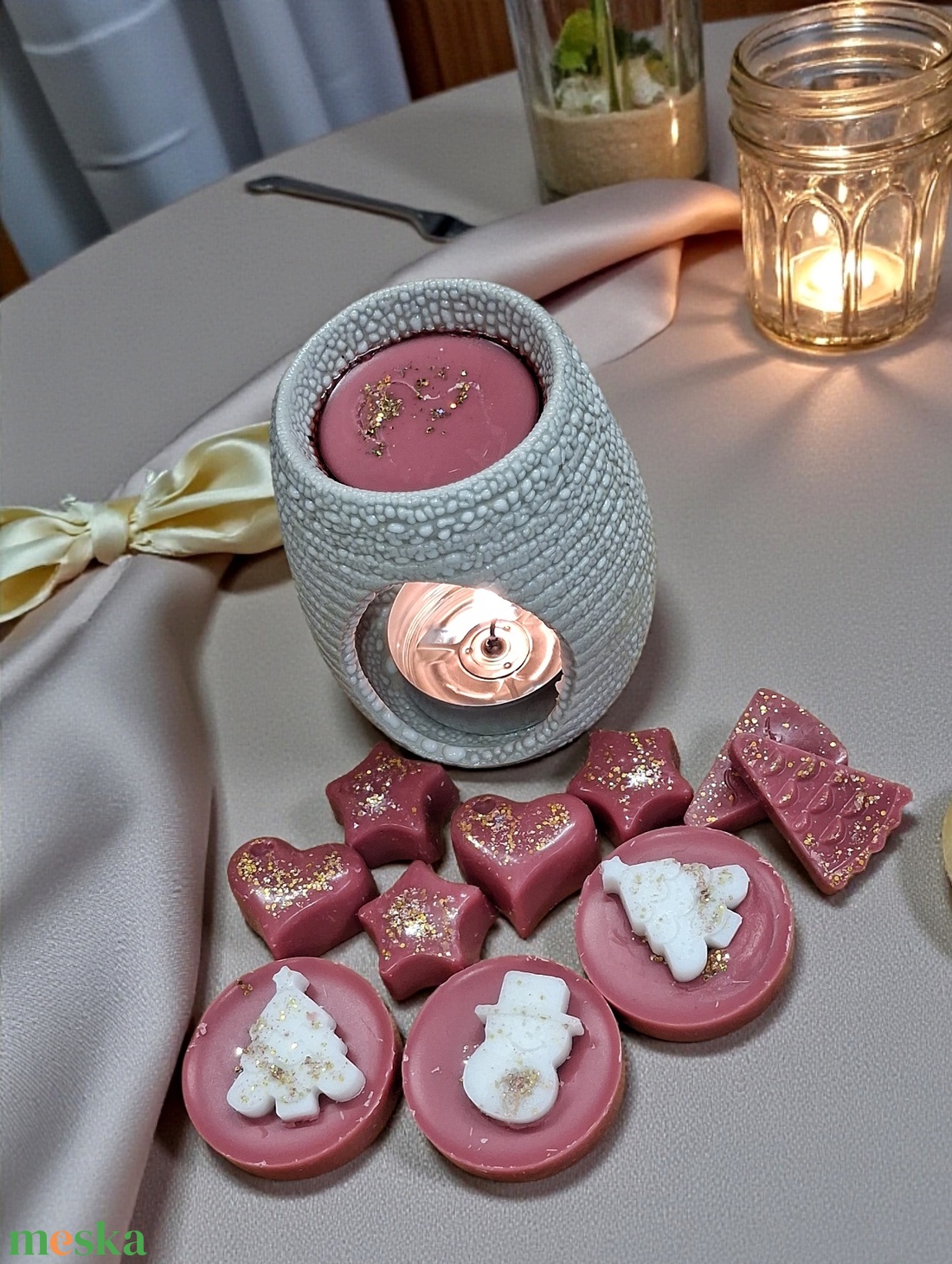 Illatviasz Forralt bor illat - otthon & életmód - gyertya, illat, aroma - illatviasz - Meska.hu