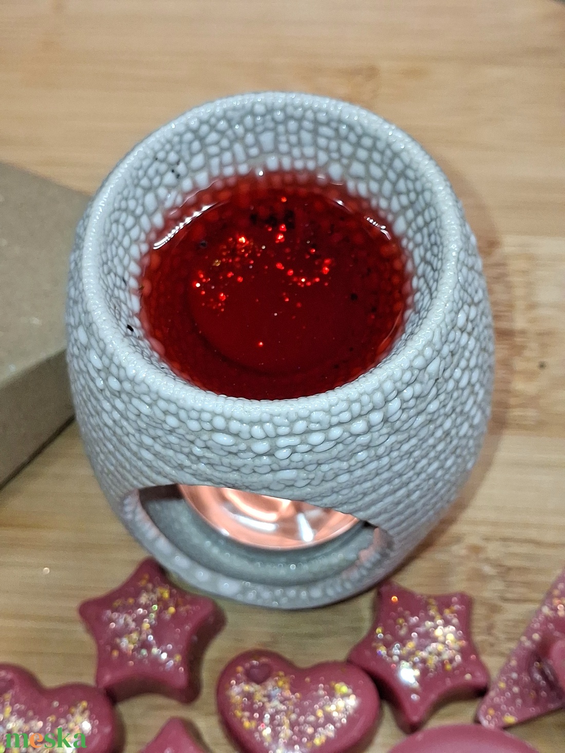 Illatviasz Forralt bor illat - otthon & életmód - gyertya, illat, aroma - illatviasz - Meska.hu