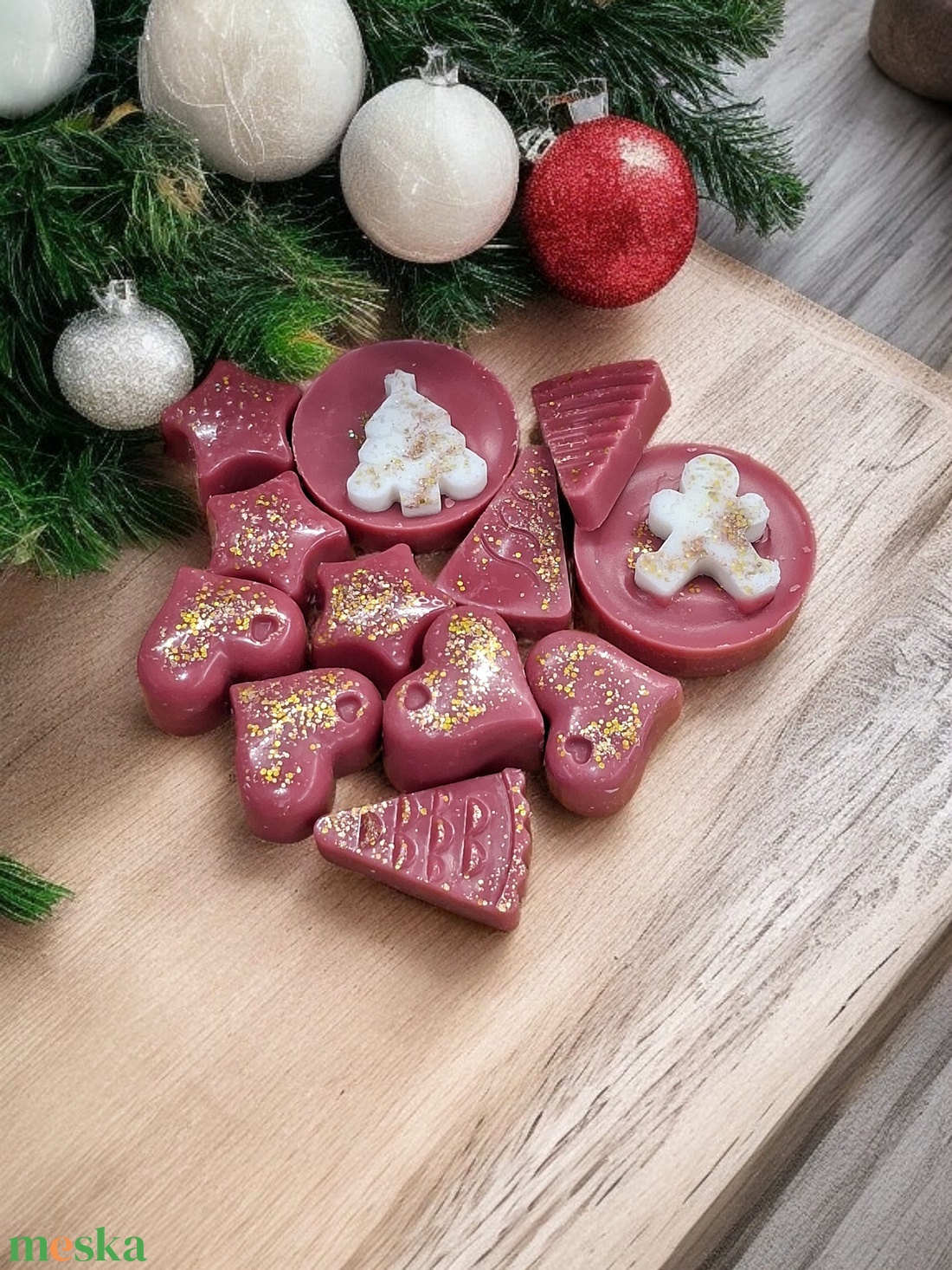 Illatviasz Forralt bor illat - otthon & életmód - gyertya, illat, aroma - illatviasz - Meska.hu