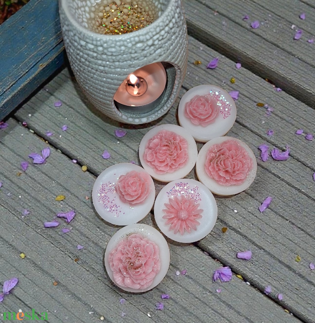 Illatviasz Citromfű illat - otthon & életmód - gyertya, illat, aroma - illatviasz - Meska.hu