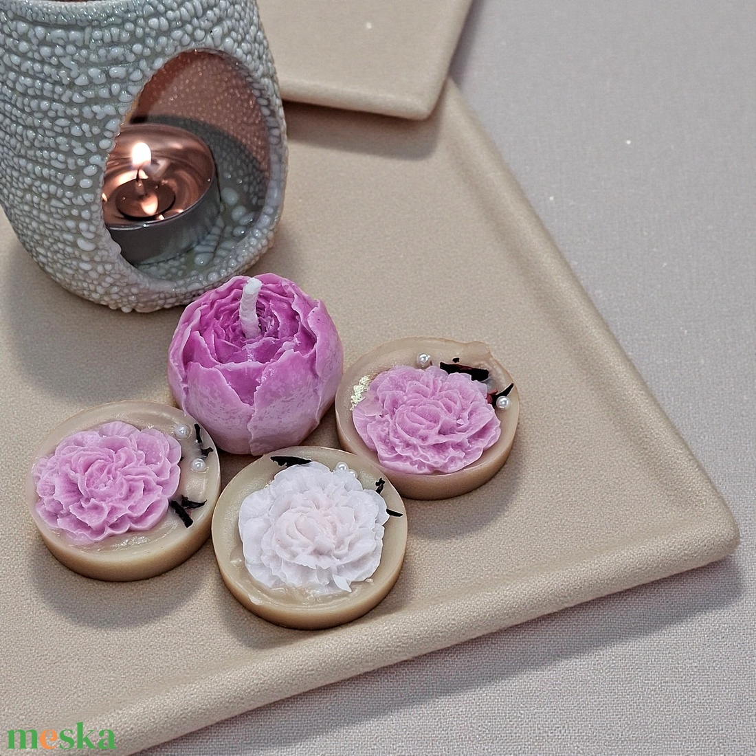 Illatviasz Magnólia illat  - otthon & életmód - gyertya, illat, aroma - illatviasz - Meska.hu