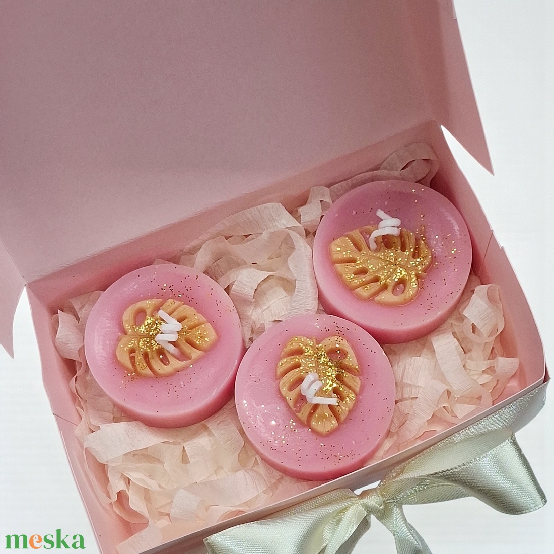 Gyertya szett - otthon & életmód - gyertya, illat, aroma - illatviasz - Meska.hu