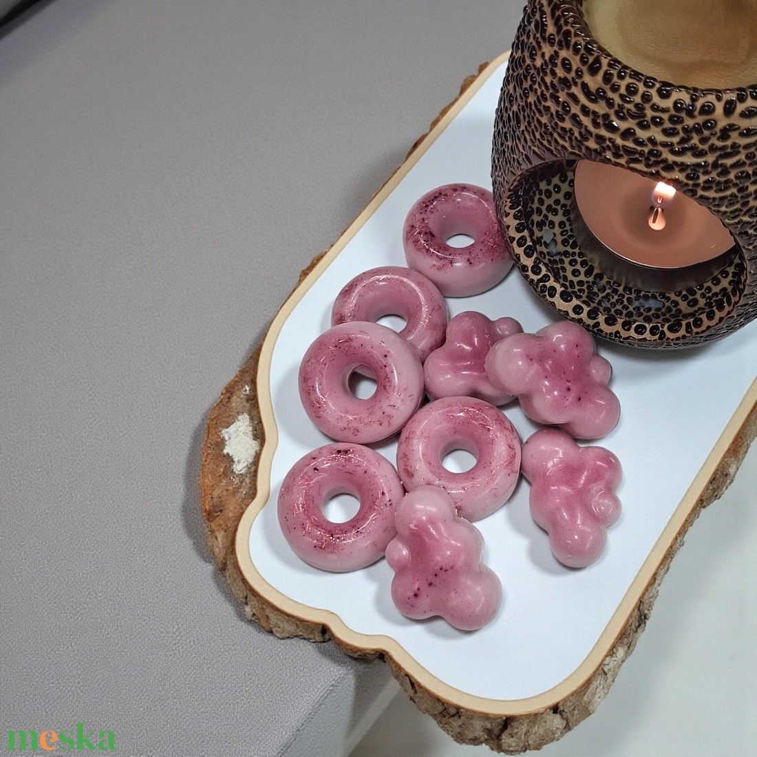 Illatviasz Csokis- meggylikőr- Ajándékba csomagolt  - otthon & életmód - gyertya, illat, aroma - illatviasz - Meska.hu