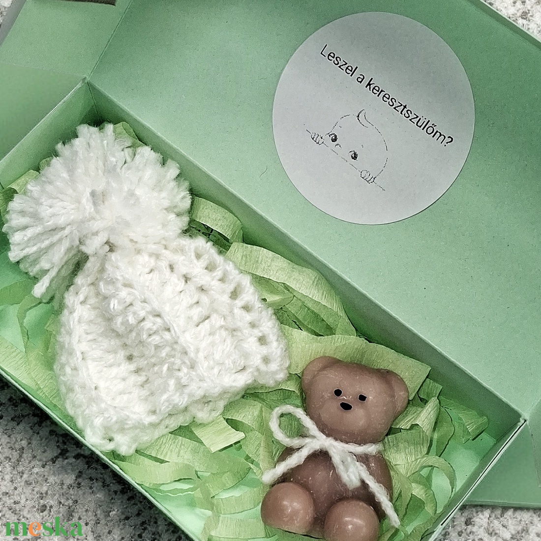 Baba  bejelentő ajándékszett  - baba - mama - babaemlékek - bababejelentők - Meska.hu