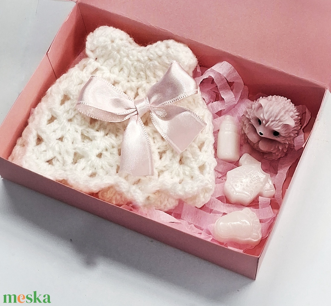 Baba bejelentő ajándékszett  - baba - mama - babaemlékek - bababejelentők - Meska.hu