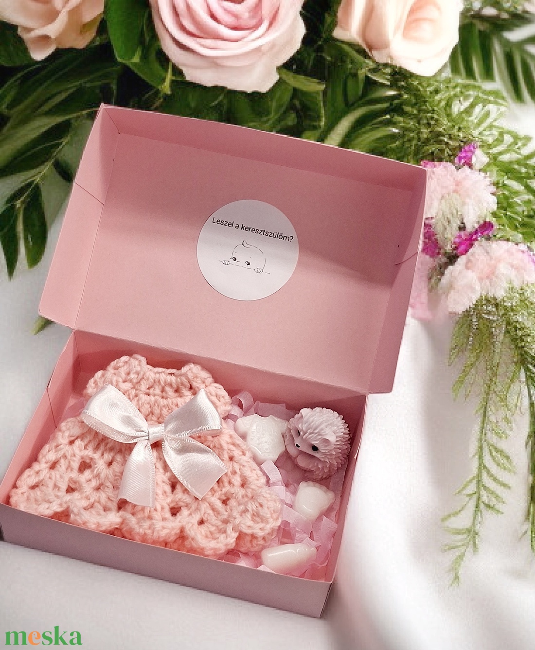 Baba bejelentő ajándékszett  - baba - mama - babaemlékek - bababejelentők - Meska.hu