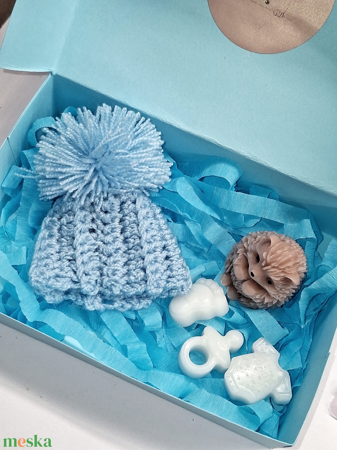 Baba bejelentő ajándékszett  - baba - mama - babaemlékek - bababejelentők - Meska.hu