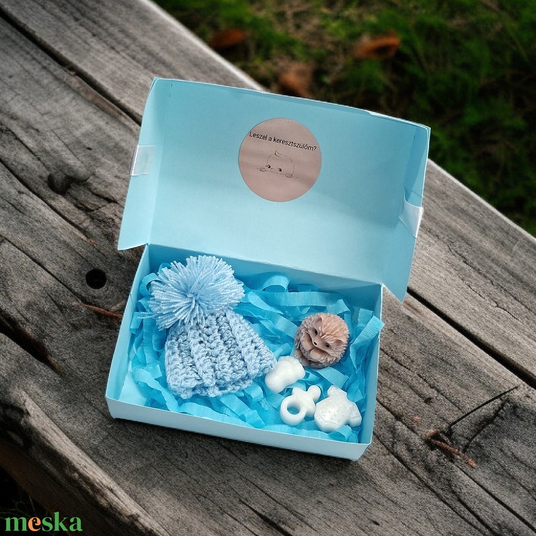 Baba bejelentő ajándékszett  - baba - mama - babaemlékek - bababejelentők - Meska.hu