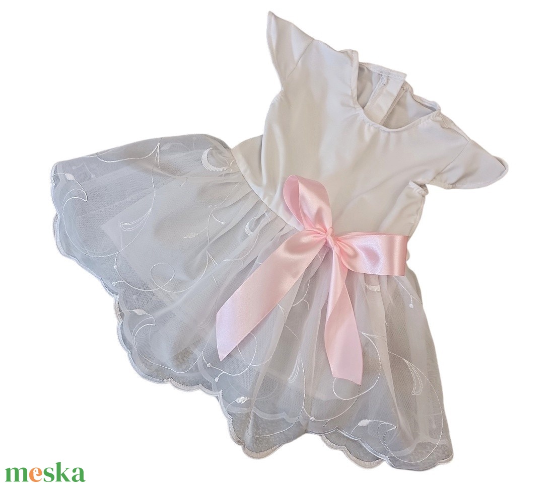 Keresztelő ruha 74-es méret  - baba - mama - babaruházat - keresztelő ruha - Meska.hu