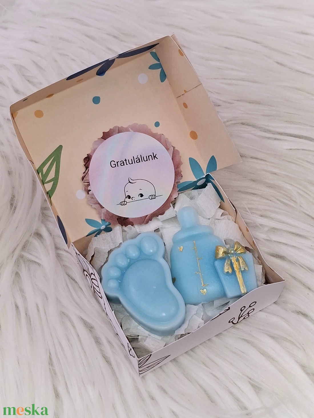 Baba bejelentő ajándékszett  - baba - mama - babaemlékek - bababejelentők - Meska.hu