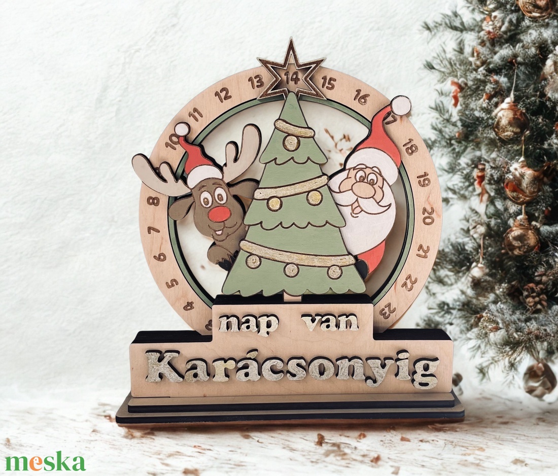 Tekerős Adventi Naptár - karácsony - adventi díszek - adventi naptár - Meska.hu Tekerős Adventi Naptár - karácsony - adventi díszek - adventi naptár - Meska.hu
