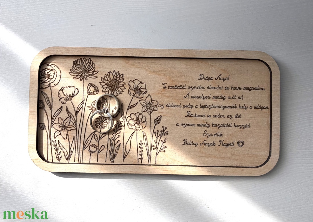 Anyák napi ékszertartó � személyre szabható  - ékszer - ékszertartó - ékszertartó tál - Meska.hu