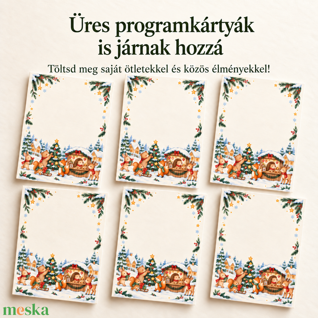 Névre szóló fa adventi kalendárium  - karácsony - adventi díszek - adventi naptár - Meska.hu