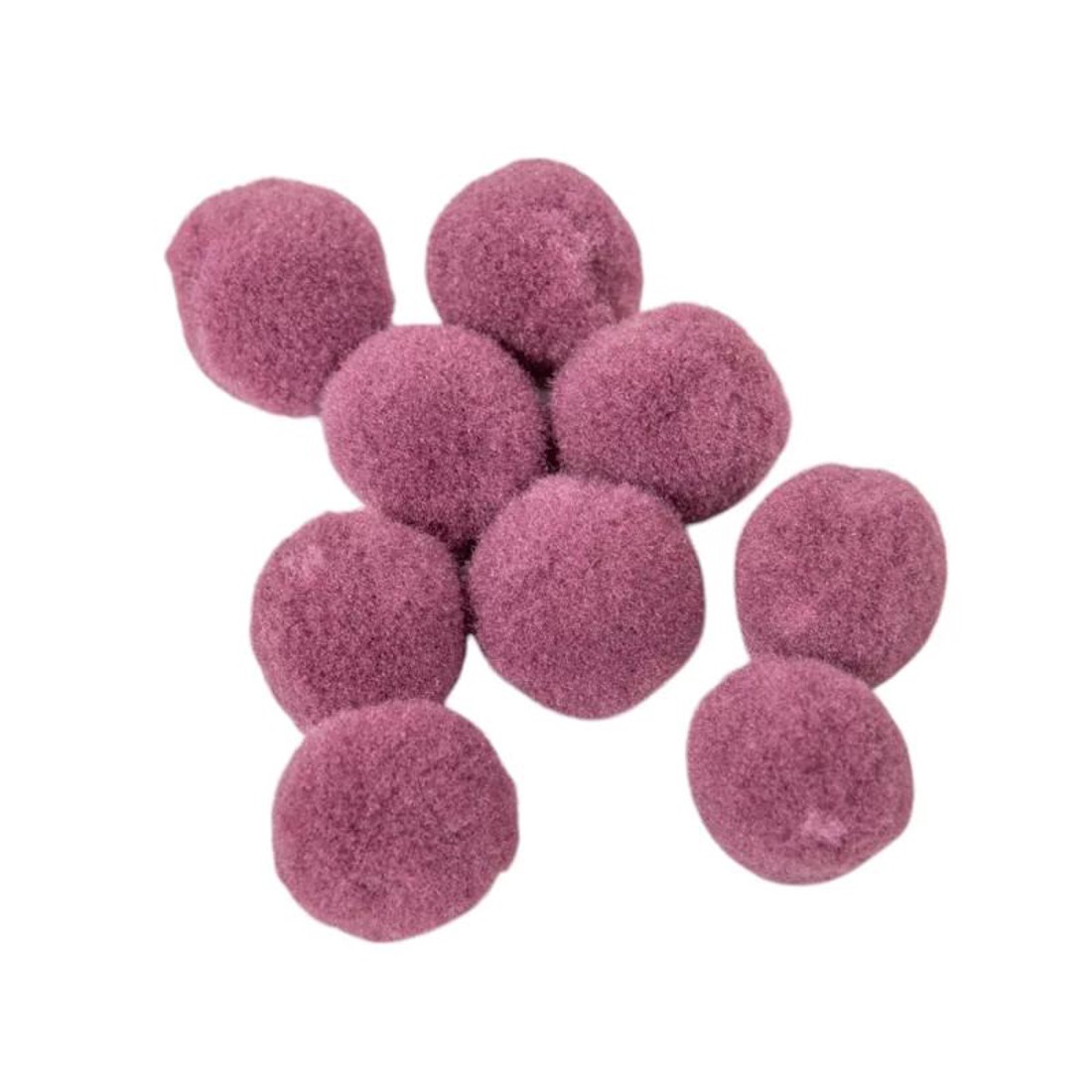 2 cm-es kashmir golyó 10 db-os kiszerelés - padlizsán - kellékek & szerszámok - dekorációs kellékek - egyéb kellékek - Meska.hu