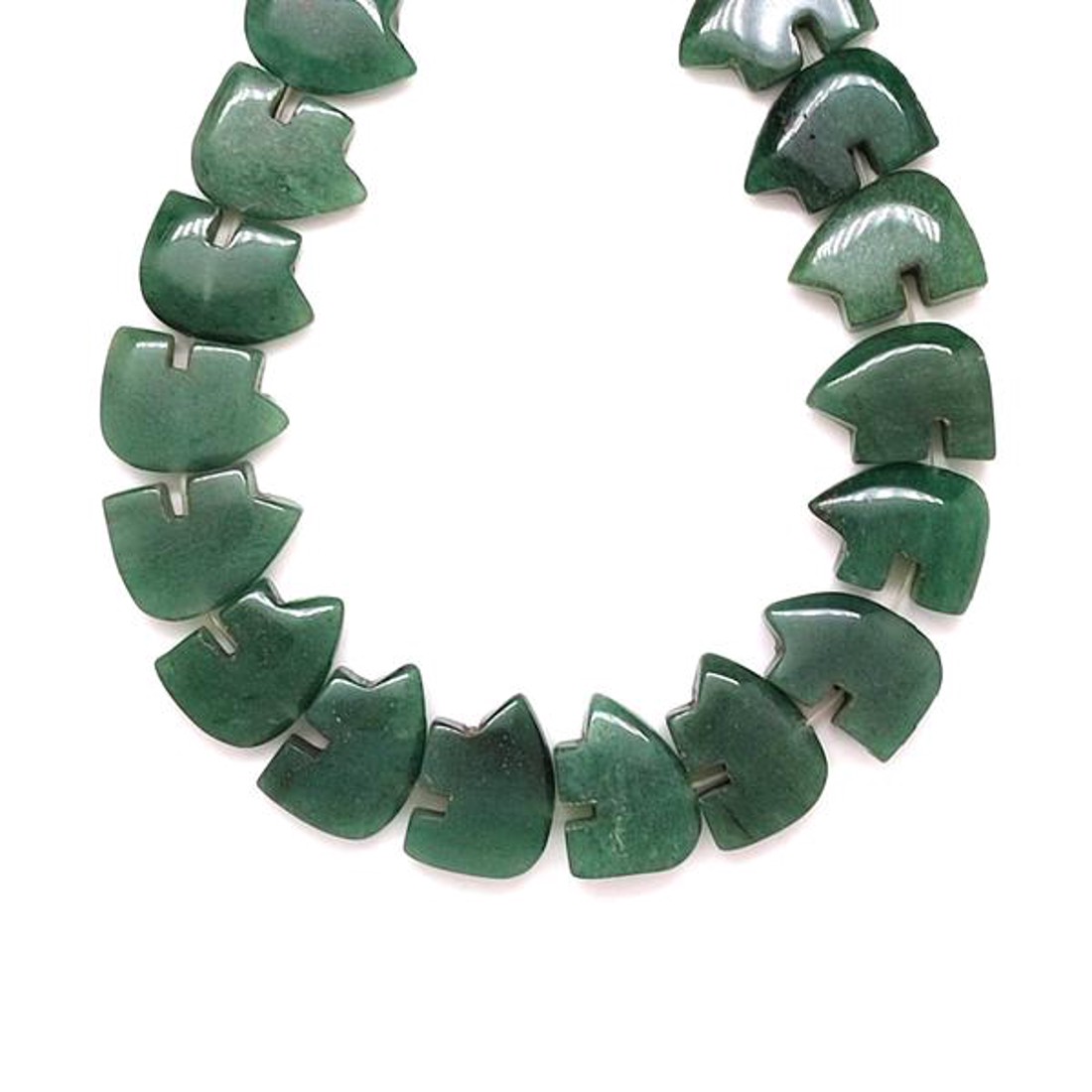 Aventurin medve 14x18mm - kellékek & szerszámok - ásvány alapanyag - ásványfüzér - Meska.hu