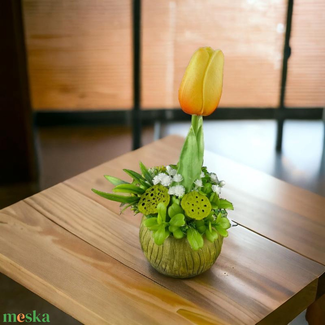 Tulipános asztaldísz - otthon & életmód - dekoráció - asztal és polc dekoráció - asztaldísz - Meska.hu Tulipános asztaldísz - otthon & életmód - dekoráció - asztal és polc dekoráció - asztaldísz - Meska.hu