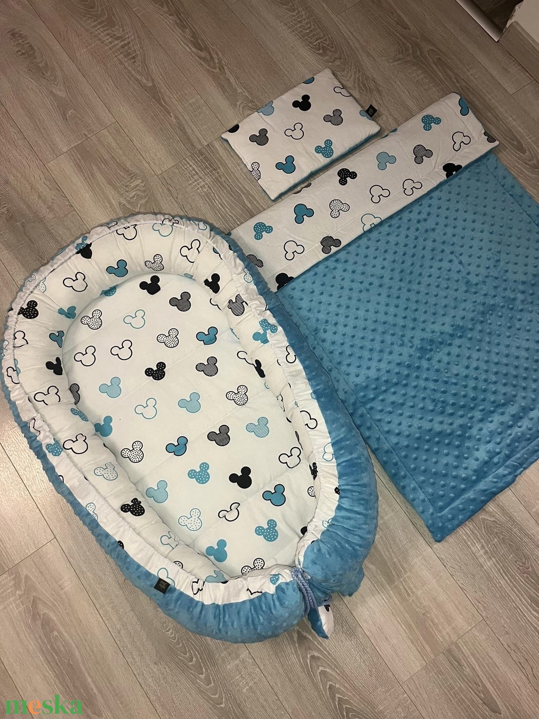 3 részes szett (párna,takaró,babafészek)  - otthon & életmód - babaszoba, gyerekszoba - babaszoba, gyerekszoba - Meska.hu