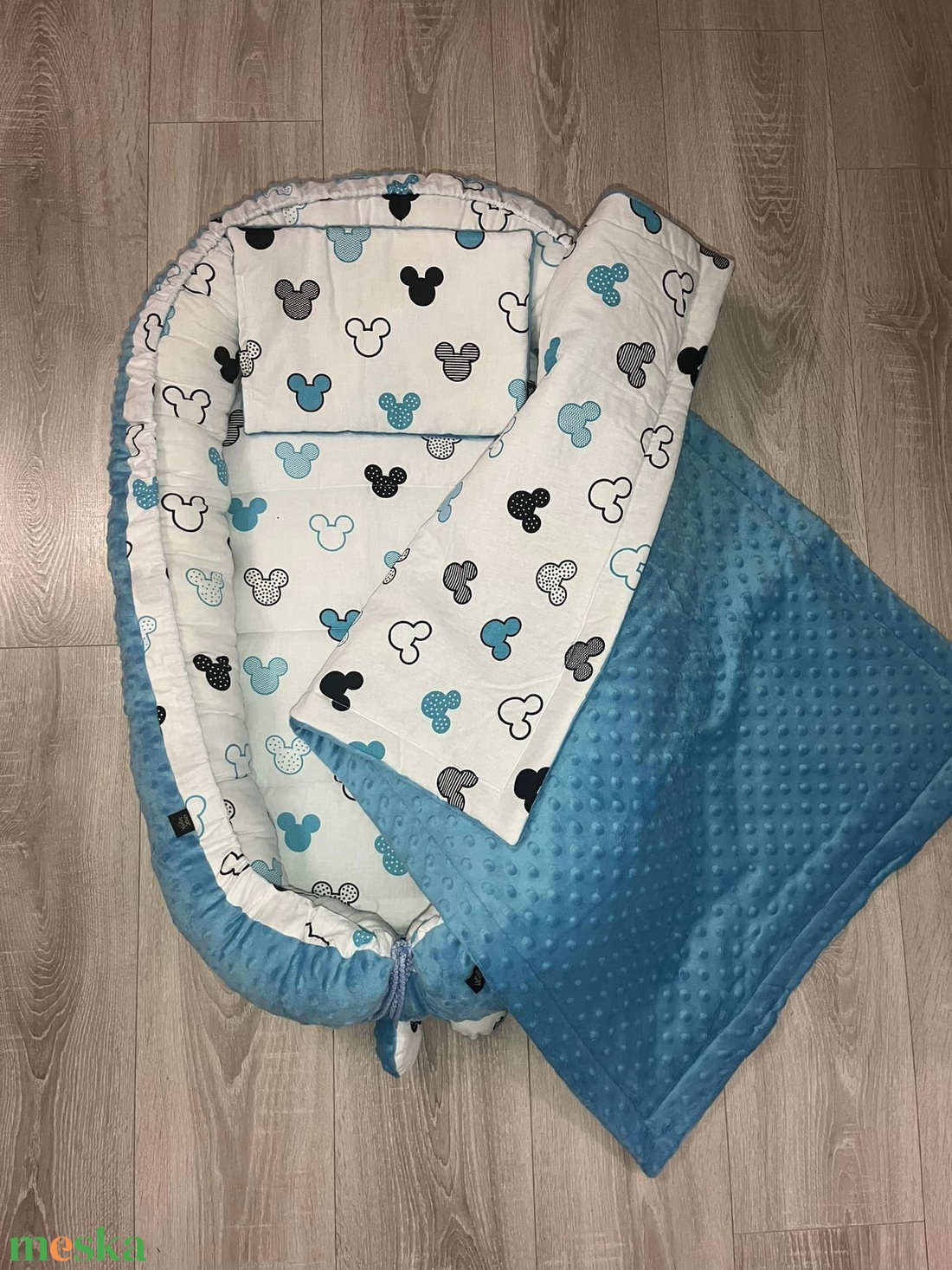 3 részes szett (párna,takaró,babafészek)  - otthon & életmód - babaszoba, gyerekszoba - babaszoba, gyerekszoba - Meska.hu