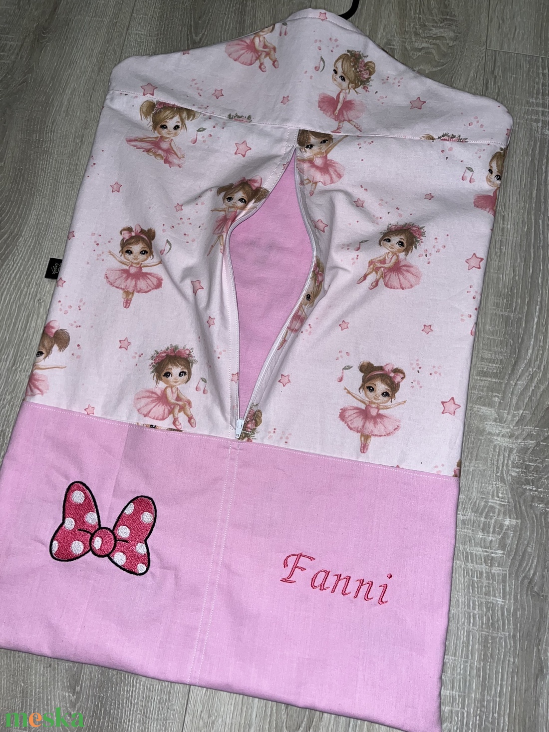 Hímzett ovis zsák + tornazsák - játék & sport - ovis felszerelés - ovis zsák - Meska.hu