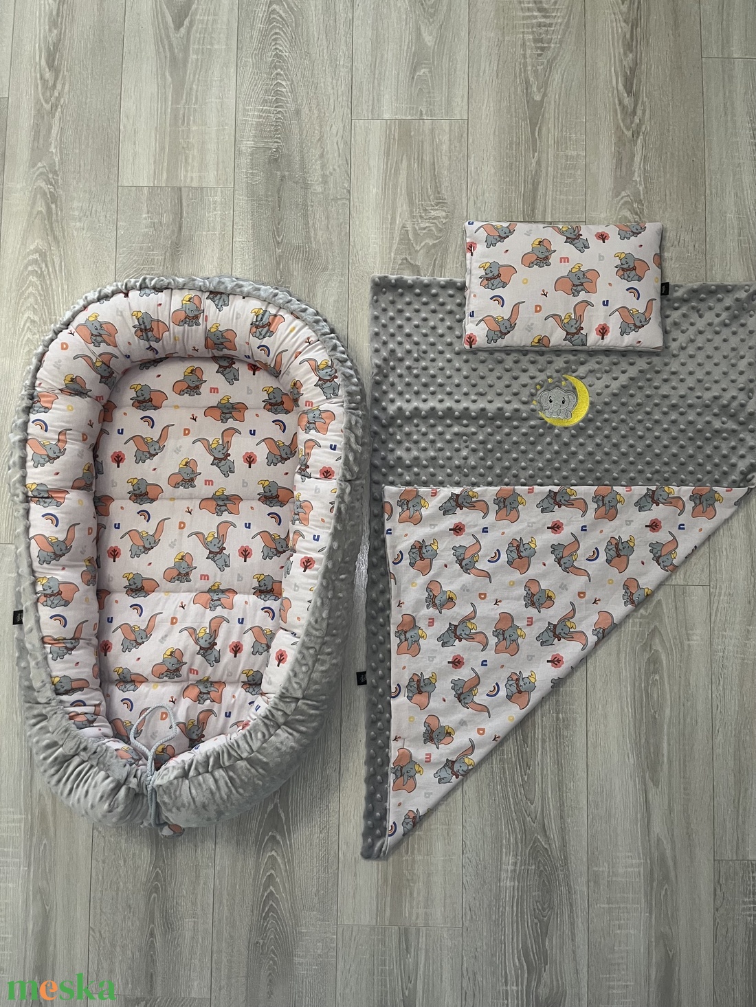 3 részes unisex babafészek szett takaróval és párnával - baba - mama - baba ágynemű - babafészek - Meska.hu