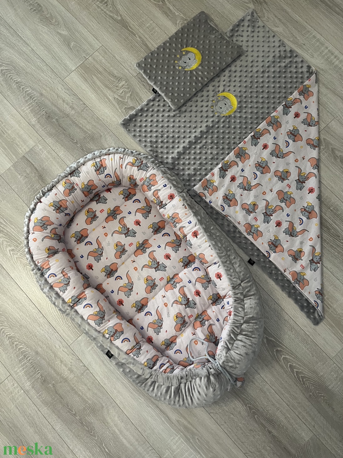 3 részes unisex babafészek szett takaróval és párnával - baba - mama - baba ágynemű - babafészek - Meska.hu