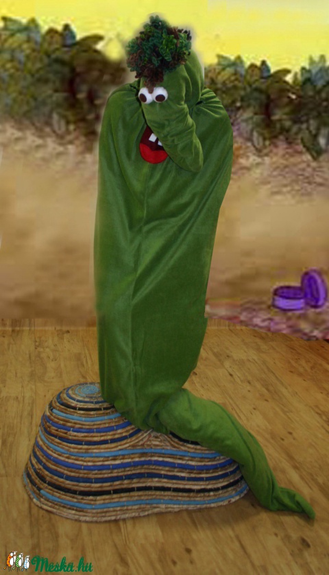 Ho-ho Horgász - Kukac jelmez - ruha & divat - jelmez & álarc - jelmez - Meska.hu