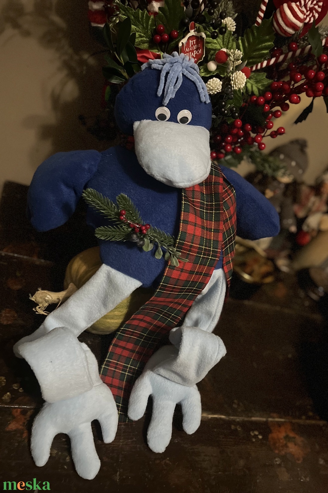 Karácsonyi ArtÚr- Azonnal vihető! - játék & sport - plüssállat & játékfigura - madár - Meska.hu