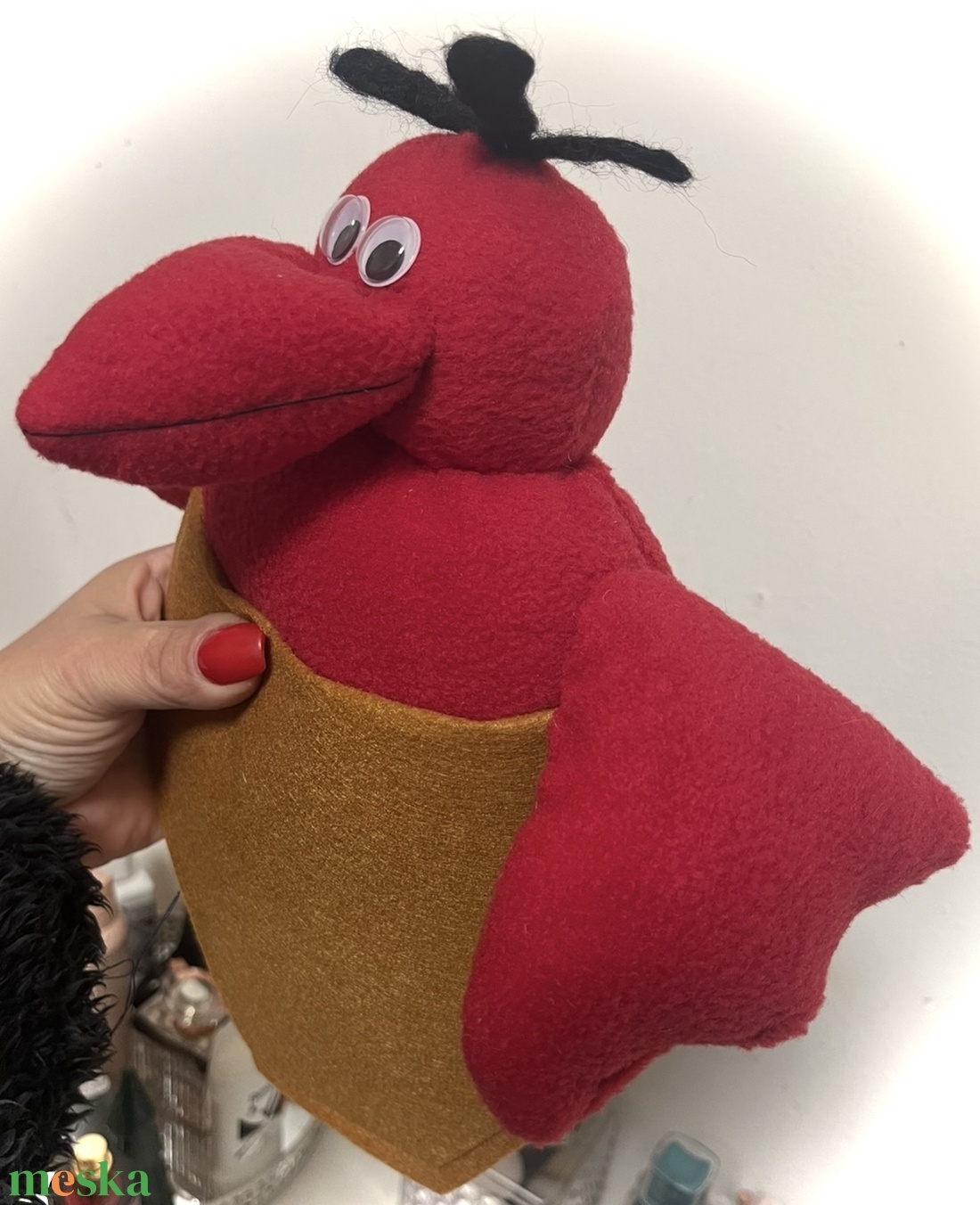 Mesebeli kismadár - baba - mama - baba játékok - szundikendő, alvóka - Meska.hu