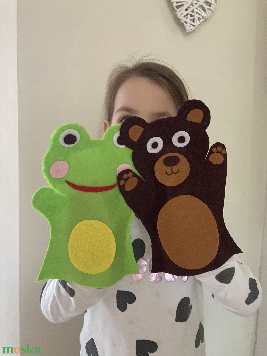 Maci gyerekbáb  - játék & sport - bábok - báb készlet - Meska.hu